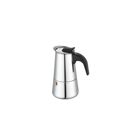 Espressor inox pentru realizat cafea la aragaz - 6 cesti