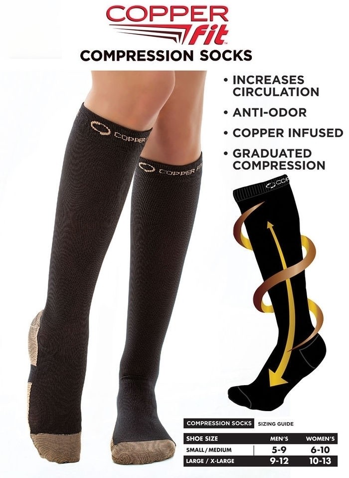 Ciorapi compresivi Cooper Fit