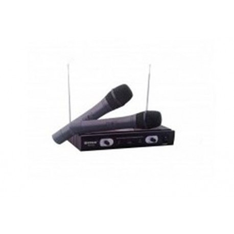 Set 2 microfoane wireless cu receiver