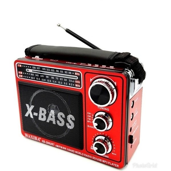 Radio portabil YG-201, 3 BENZI FM/AW/SW, lanterna LED si Acumulator