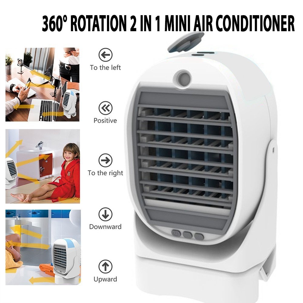 Racitor 2in1 cu umidificator si aromaterapie pentru improspatarea aerului