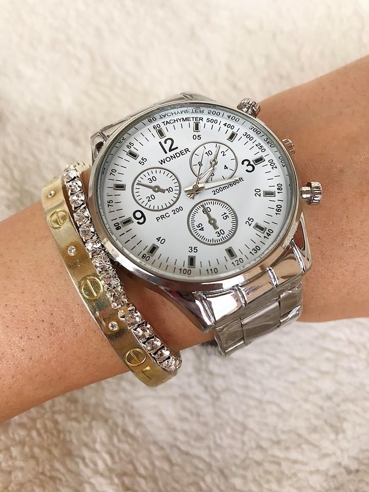 Ceas elegant unisex metalic