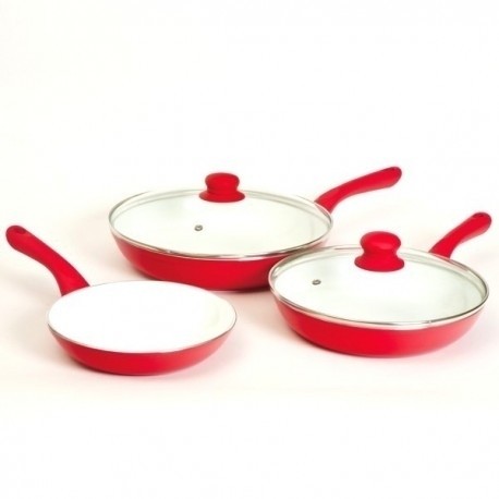 Set compus din 3 tigai din ceramica Spider Pan