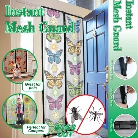 Plasa impotriva insetelor Magnetic Buzz-off Butterfly