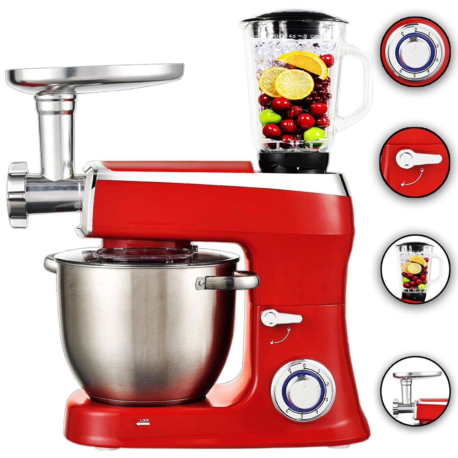 Robot bucatarie multifunctional, capacitate 6.5 l, putere 1900W