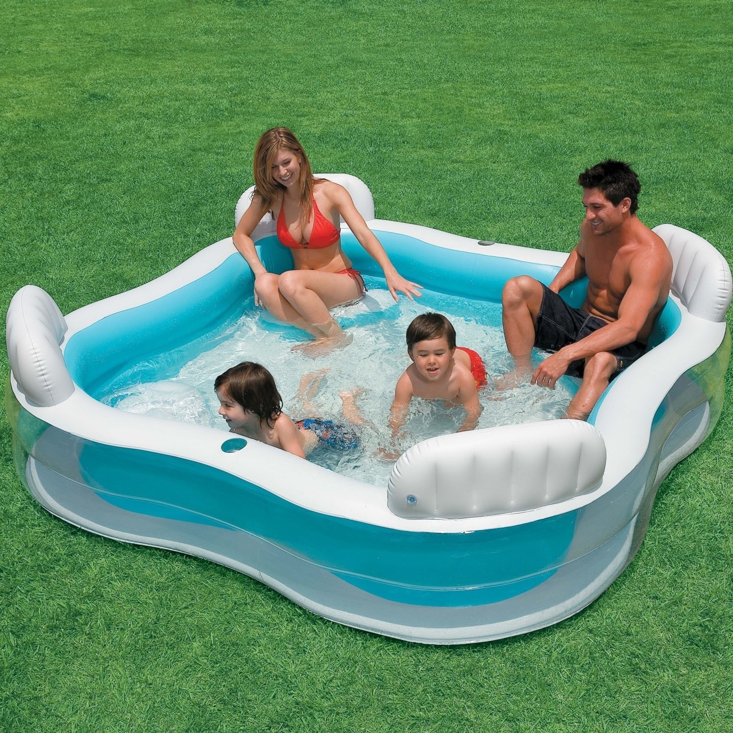 Piscina gonflabila Intex 56475, 229x229x66 cm
