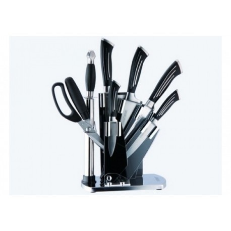 Set de cutite cu suport