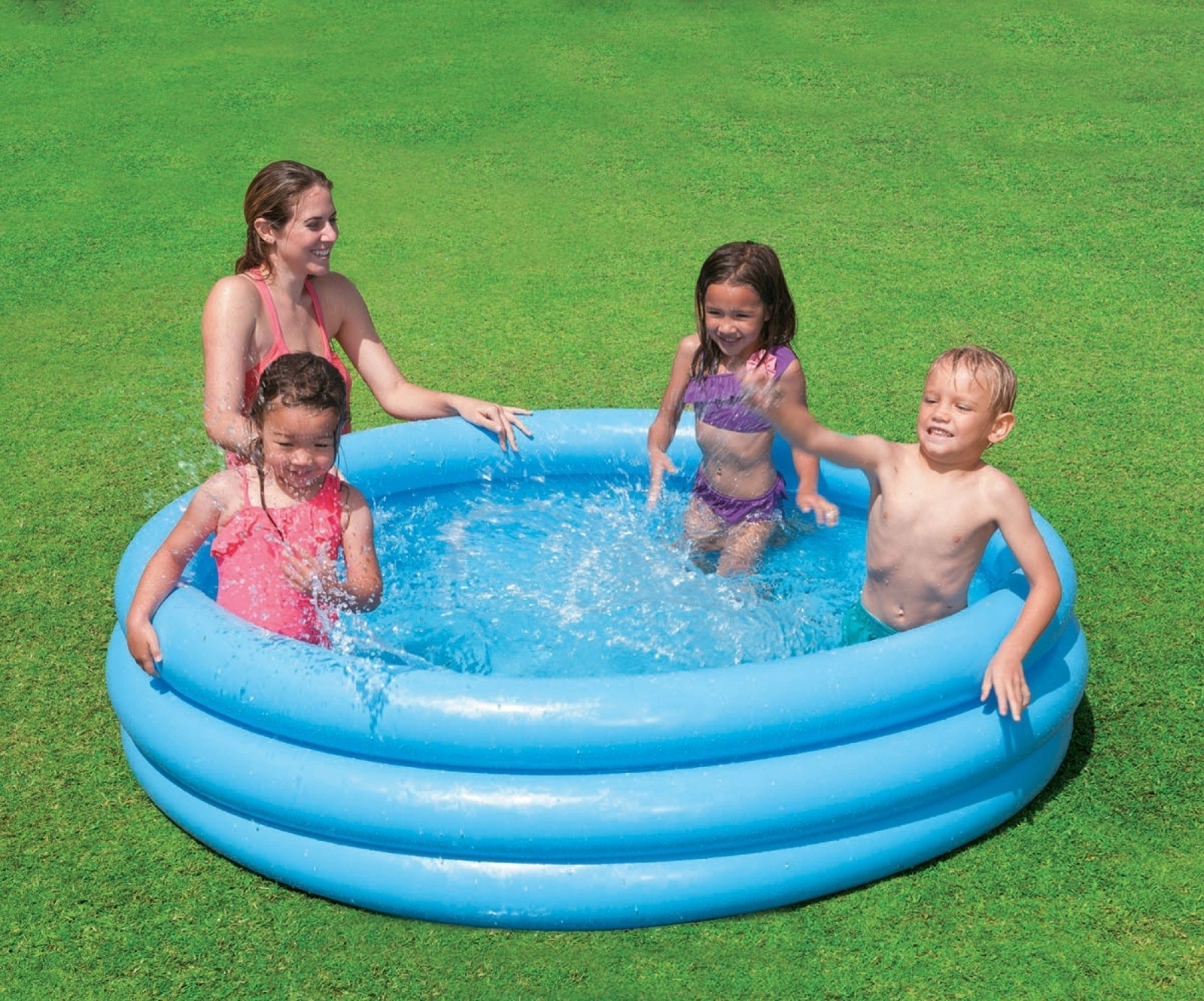 Piscina gonflabila,pentru copii, Intex 58446, 168 x 40 cm