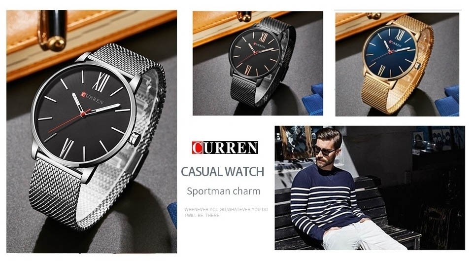 Ceas barbatesc , Elegant super slim