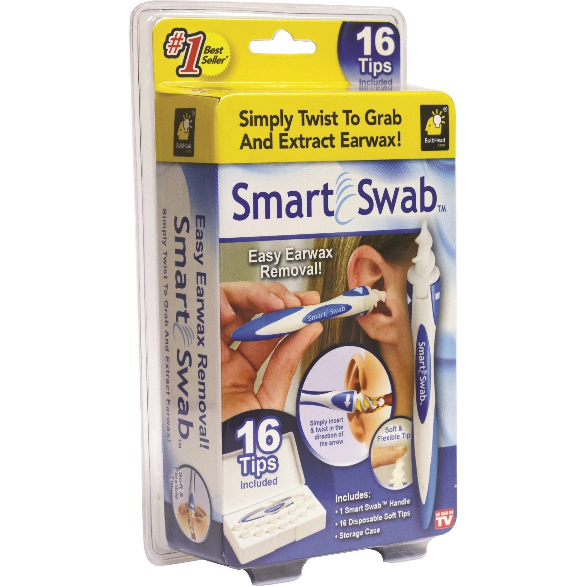 Dispozitiv pentru curatarea urechilor Smart Swab