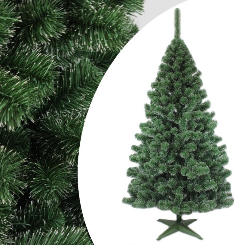 Brad artificial cu aspect Pin Verde, suport gratuit, 150 cm