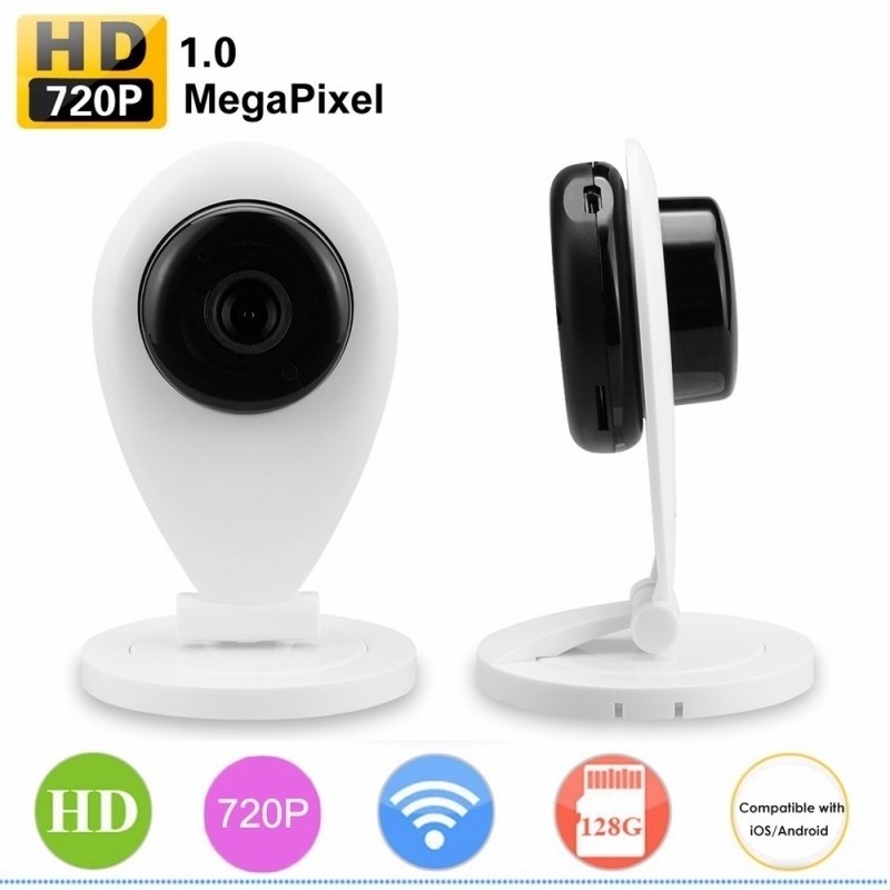 Camera IP supraveghere HD wireless cu infrarosu