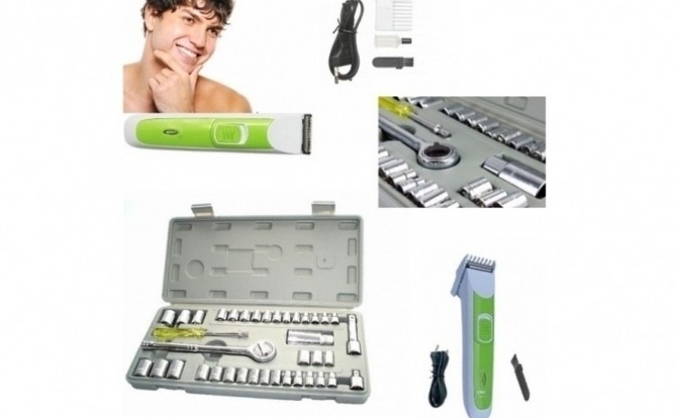 Set chei tubulare + Cadou Aparat de tuns