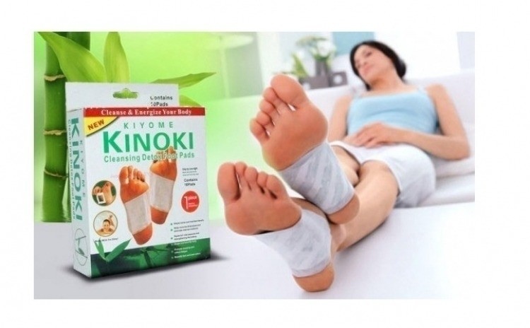 Set 50 plasturi detoxifiere Kinoki Cataplasma Kiyome