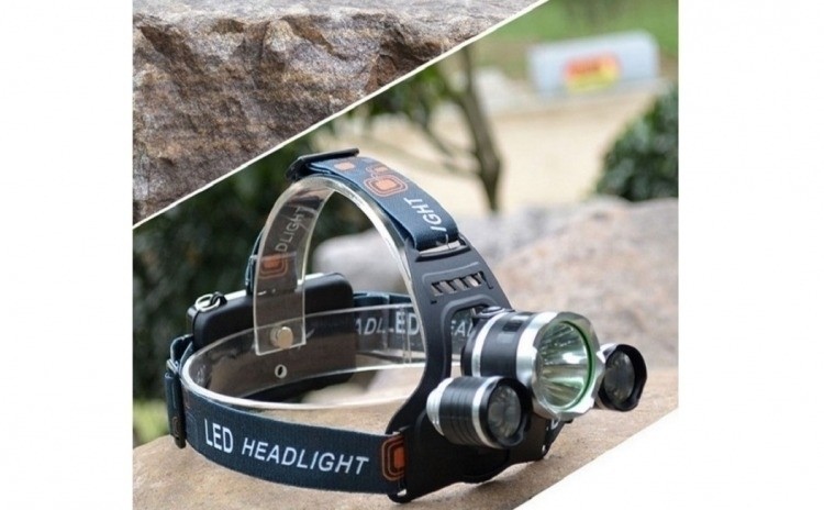 Lanterna frontala reincarcabila cu Zoom si LED Cree 5W 