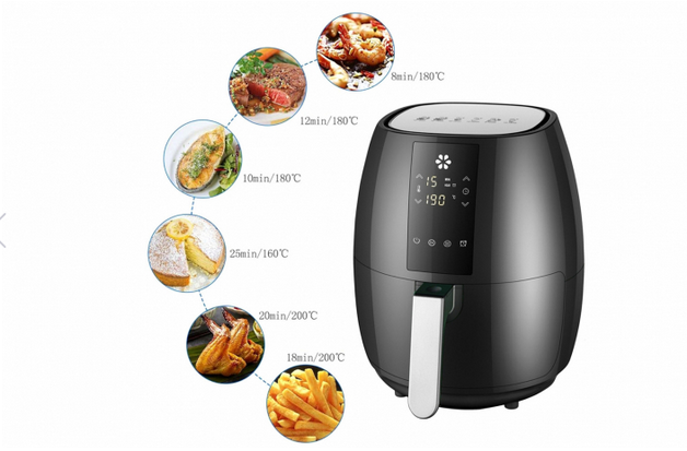 Friteuza cu aer cald Andowl Q-Z8, 5L, 1400W 