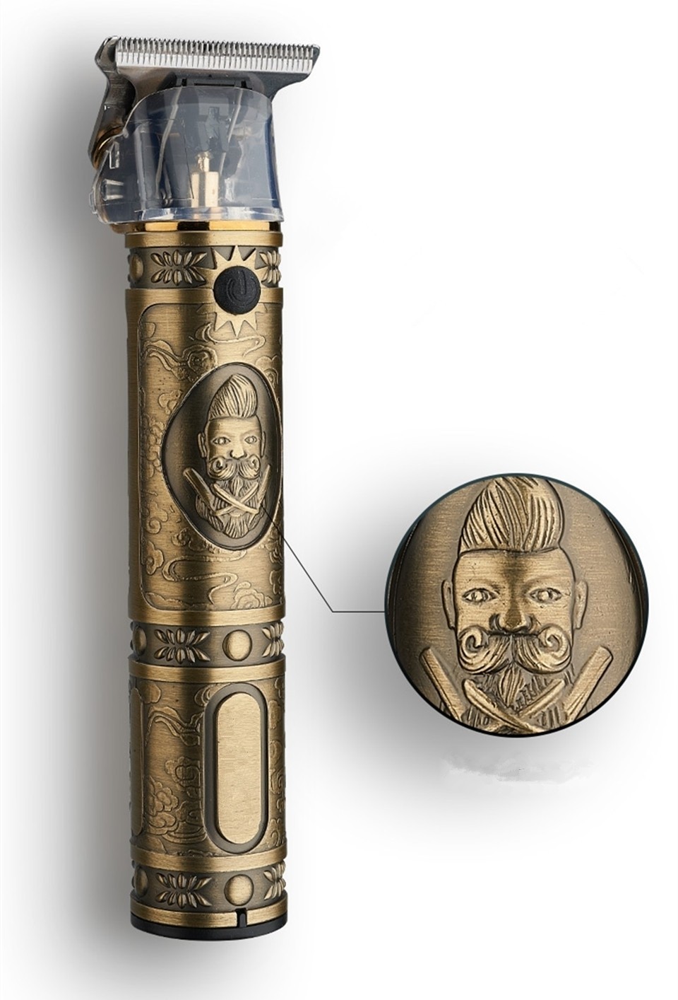 Aparat de tuns si conturat cu acumulator, lama tip T