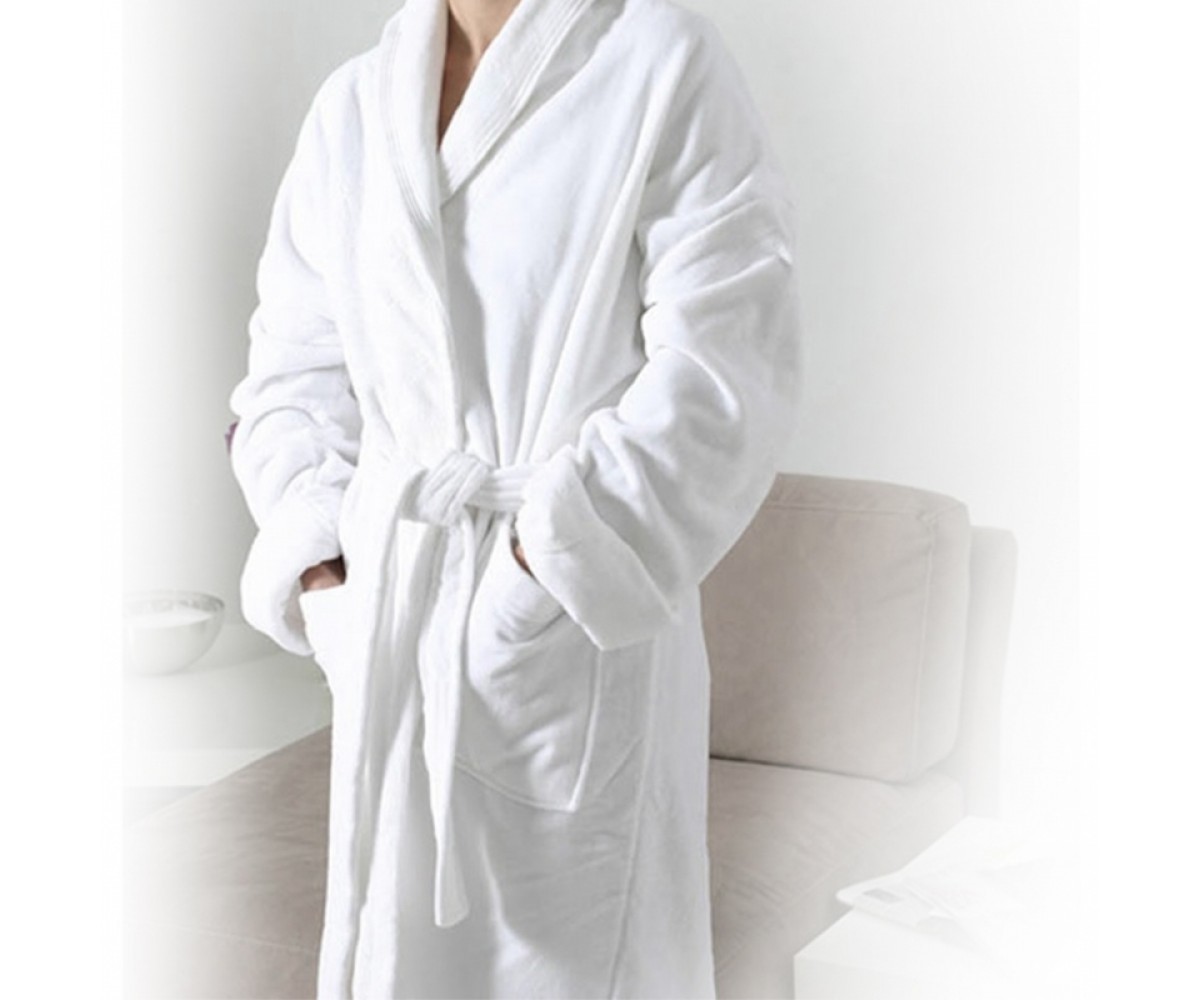 Halat Baie Bumbac 100%, Unisex, Tesatura Fina