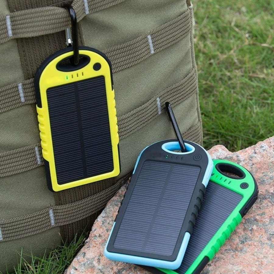 Baterie Externa Solara, 5000 mAh Incarcare Orice Dispozitiv Electronic!!