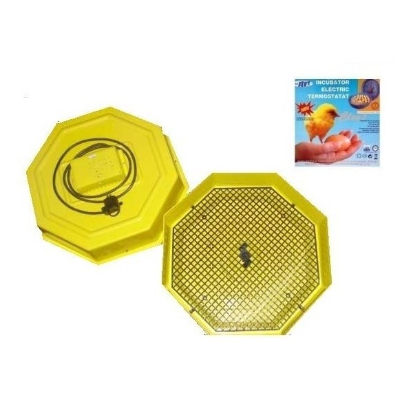Incubator electric cu termostat pentru oua capacitate 60 buc