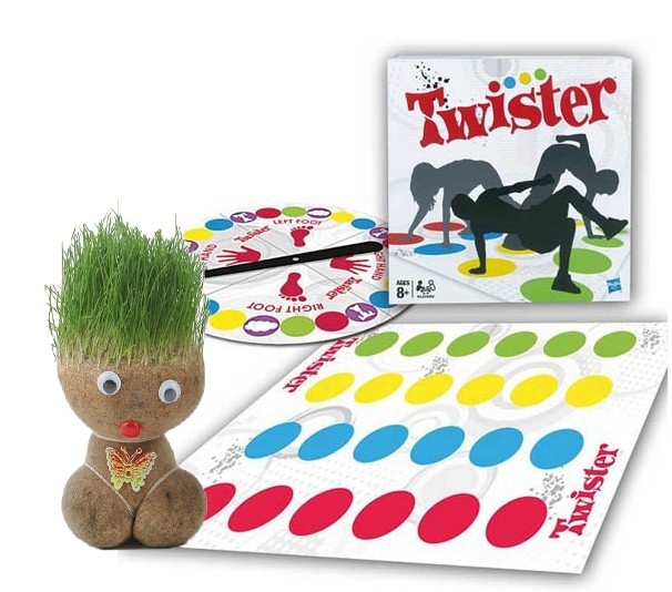 Pachet joc Twister, cadou Grasshead