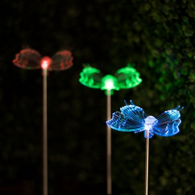 Lampa solara pentru gradina, tip Fluture