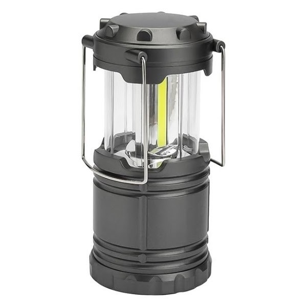 Lanterna pentru camping cu 3 lampi LED