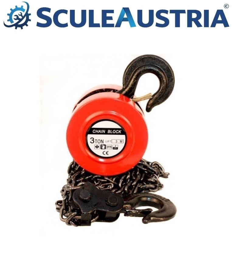 Macara cu lant 3 tone 