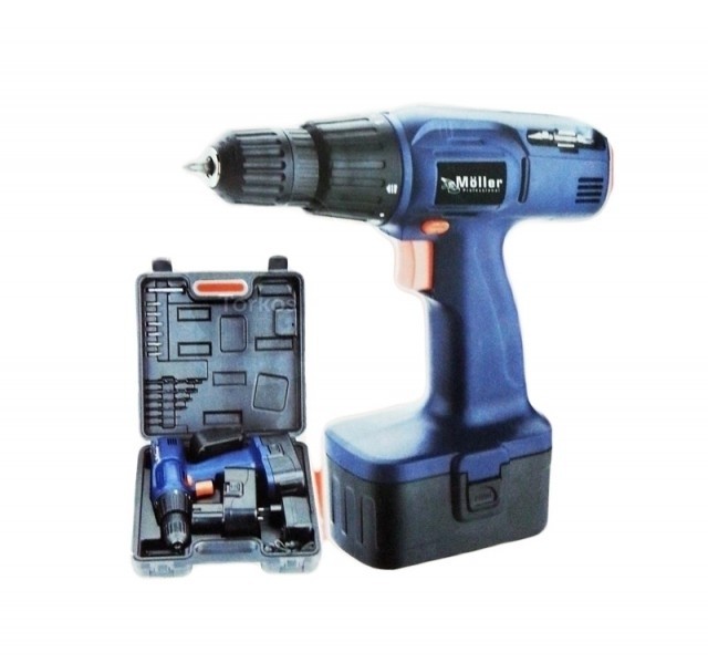 Masina de gaurit Moller MR/CD18V-002 cu 2 acumulatori