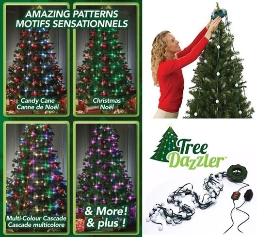 Instalatie luminoasa cu Globuri LED 16 culori Tree Dazzler, 48 Globuri