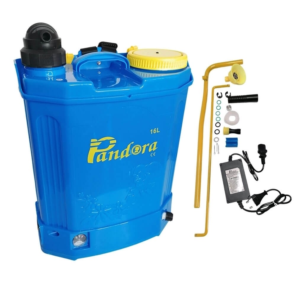 Pompa pentru stropit electrica, acumulator inclus, 16 litri