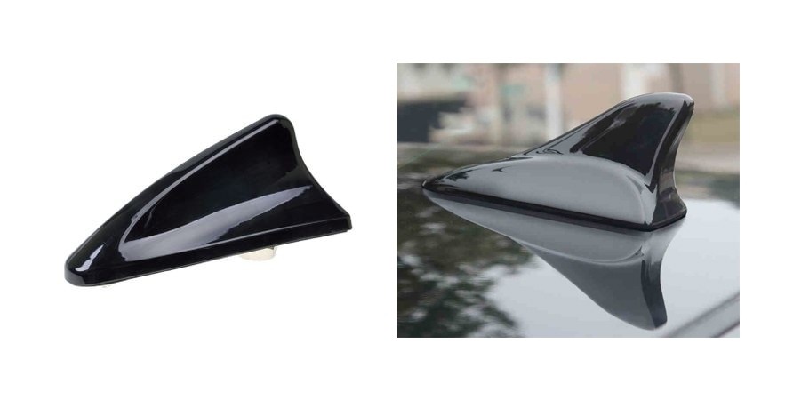 Antena auto decorativa coada de rechin