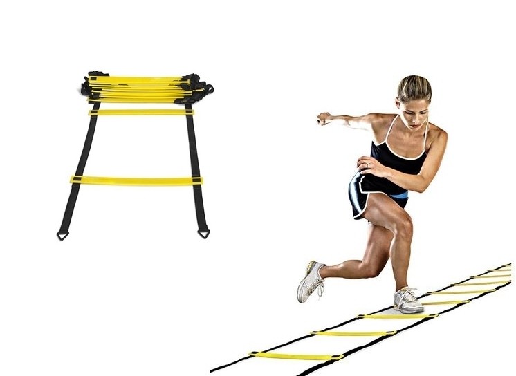 Scara antrenament Viteza 4M cu trepte plate pentru dezvoltarea agilitatii