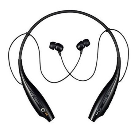 Casti Fitness Stereo Wireless tip Colier de Gat cu Bluetooth Microfon si Vibratii