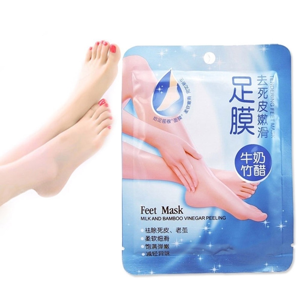 Set 7 masti pentru exfoliere picioare Feet Mask Rolanjona