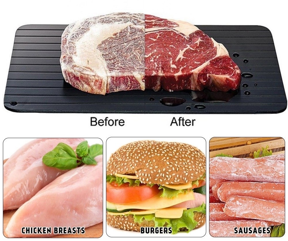 Tava rapidă pentru decongelarea alimentelor