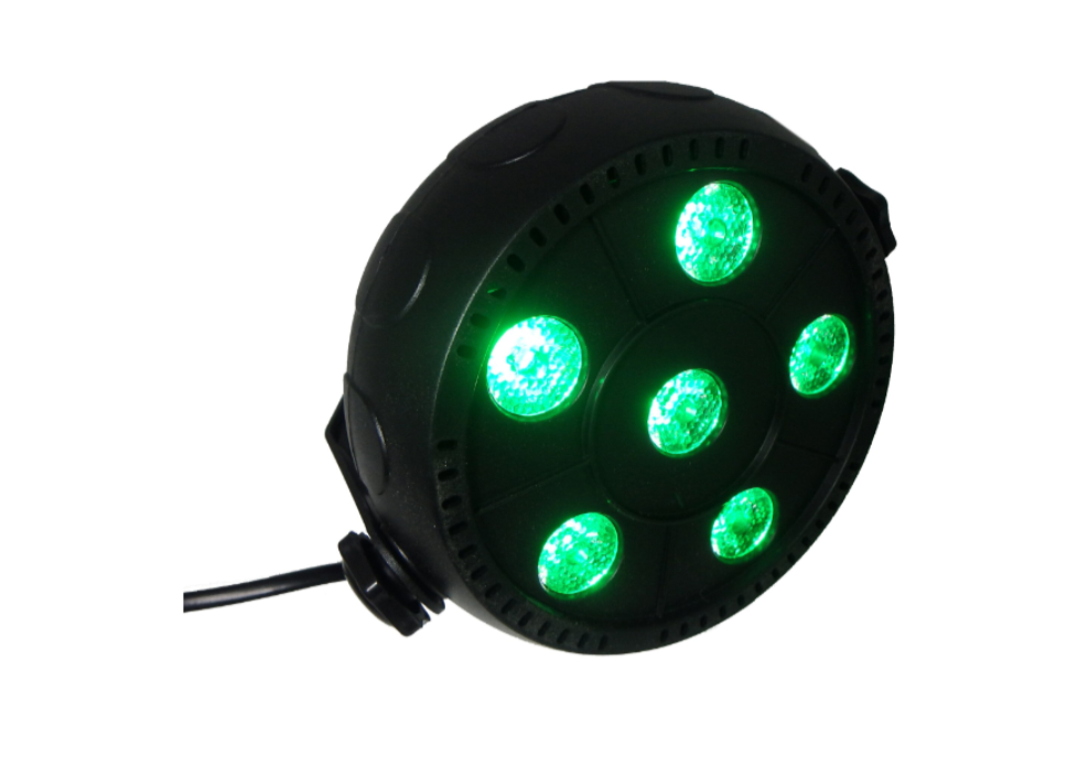 Proiector joc de lumini PAR 6 LED RGB Disco / Club / Exterior / Arhitecturale