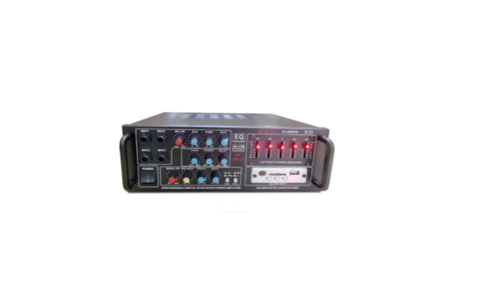 Amplificator audio Boxe, 2x40W, cu MP3-player si radio FM incorporat