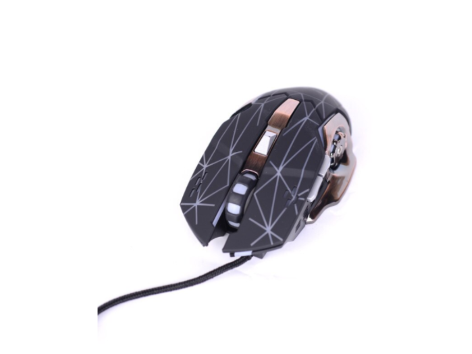 Mouse pentru gaming, Royal, LED, Negru