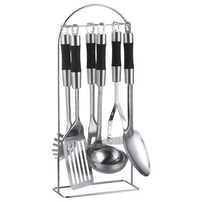 Set de ustensile bucatarie 7 piese inox