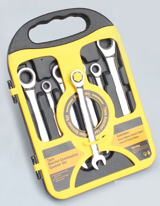 Chei combinate cu clichet set 7 buc