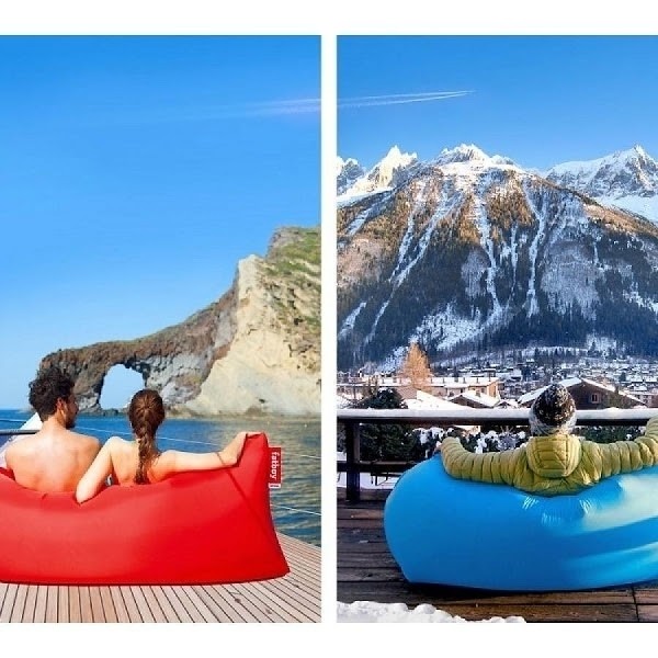 Sezlong portabil Air Sofa Lazy Bed