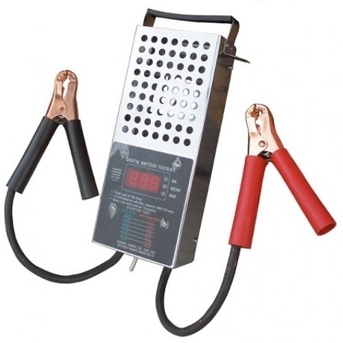 Tester baterii, acumulator auto, electromotor si alternator cu afisaj digital 6/12V
