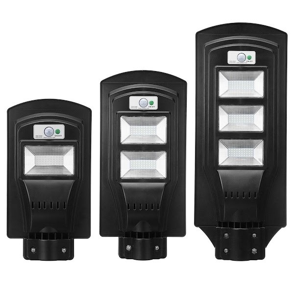 Lampa Stradala Proiector LED 30/60/90W Cu Panou Solar, Senzor de miscare Si Acumulator