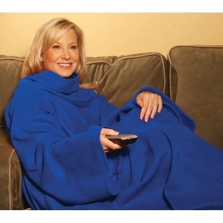 Patura cu maneci , fleece , 140x180 cm 