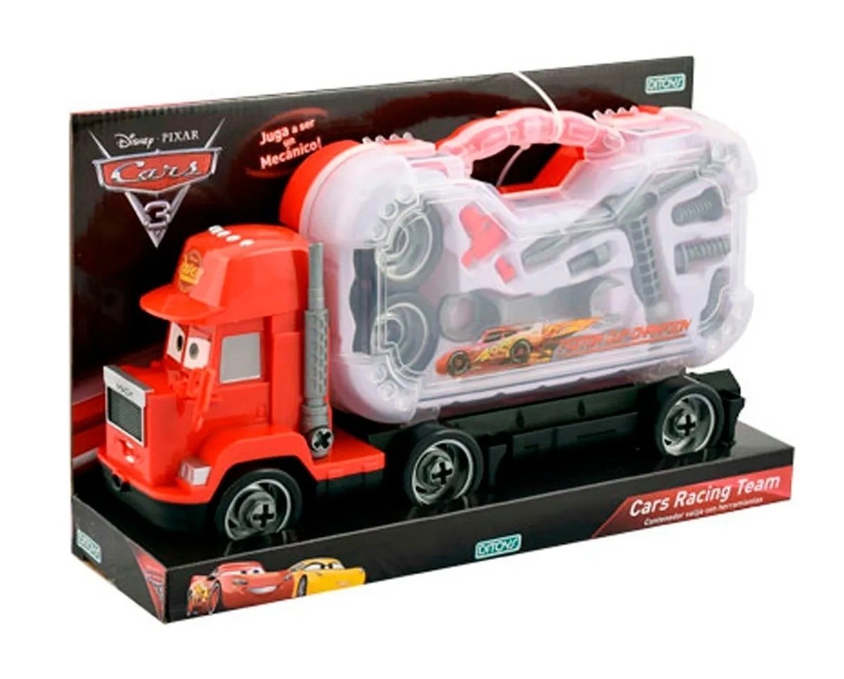 Camion Mack de jucarie cu trusa si piese pentru demontare