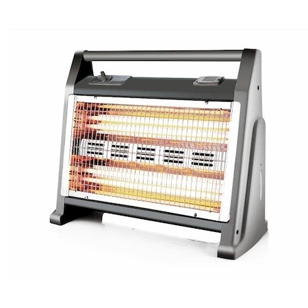 Radiator cu 4 rezistente Quartz, 2 trepte de putere, 800/1600 W, ZLN0344