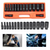 Set 15 piese Chei Tubulare adanci Impact 1/2