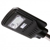 Lampa cu panou solar , senzor de miscare si comutator de noapte, 30W