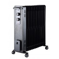 Radiator electric, 3000 W, 63.5 x 25 cm, calorifer ulei, 13 elementi